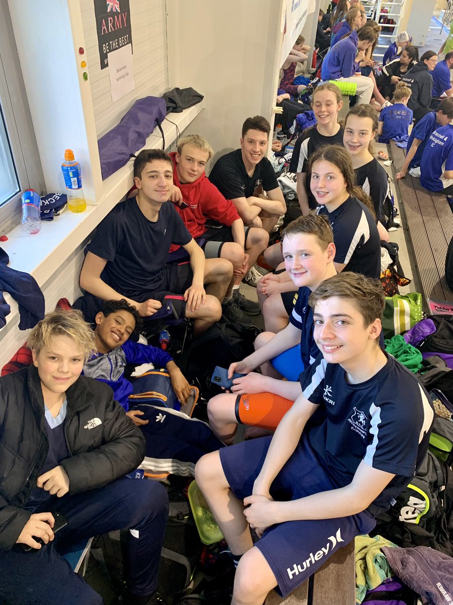 Great day of racing for our <a href="/BeckenhamSC/">Beckenham SC</a> swimmers.  <a href="/RoyalsSC/">Rushmoor Royals SC</a> Open Meet, well done to everyone! See you all again tomorrow.