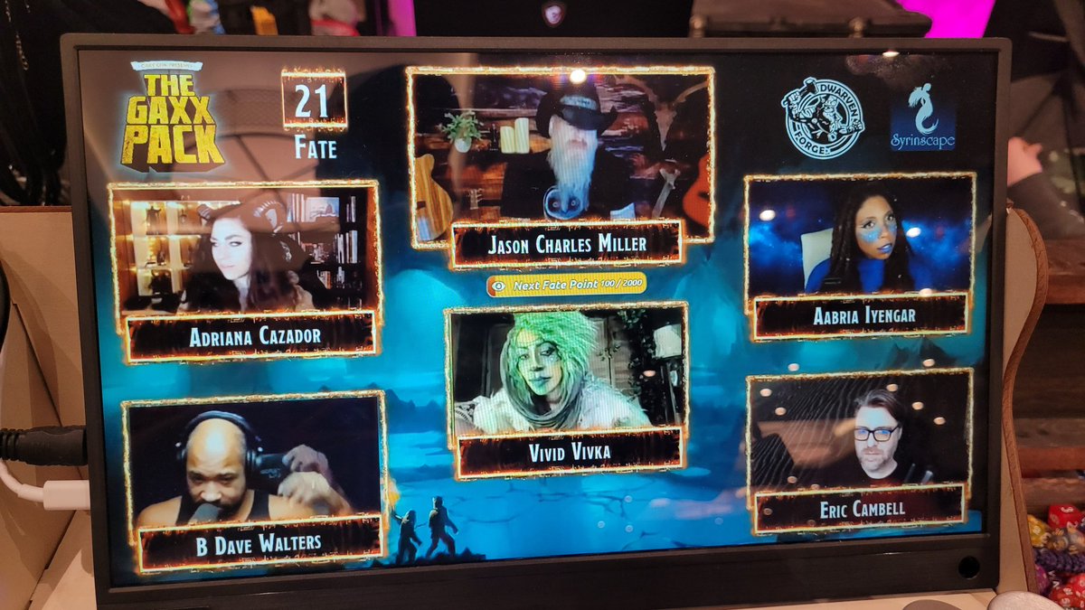 Who's ready for the #GaxxPack tomorrow? #dnd5e #DnDcharacter

<a href="/lukegygax/">Luke Gygax</a> <a href="/jasoncmiller/">Jason Charles Miller</a> <a href="/VividVivka/">VividVivka 💜</a> @16BitEric <a href="/BDaveWalters/">Non-Ironically T.V.'s B. Dave Walters - EVERYWHERE</a> <a href="/AlizaPearl/">Aliza Pearl✨it’s almost time… 👀</a> <a href="/AdriosaGaming/">Adriana Cazador ✵</a> <a href="/idlechampions/">Idle Champions</a> <a href="/WOWaterdeep/">Warriors of Waterdeep</a>