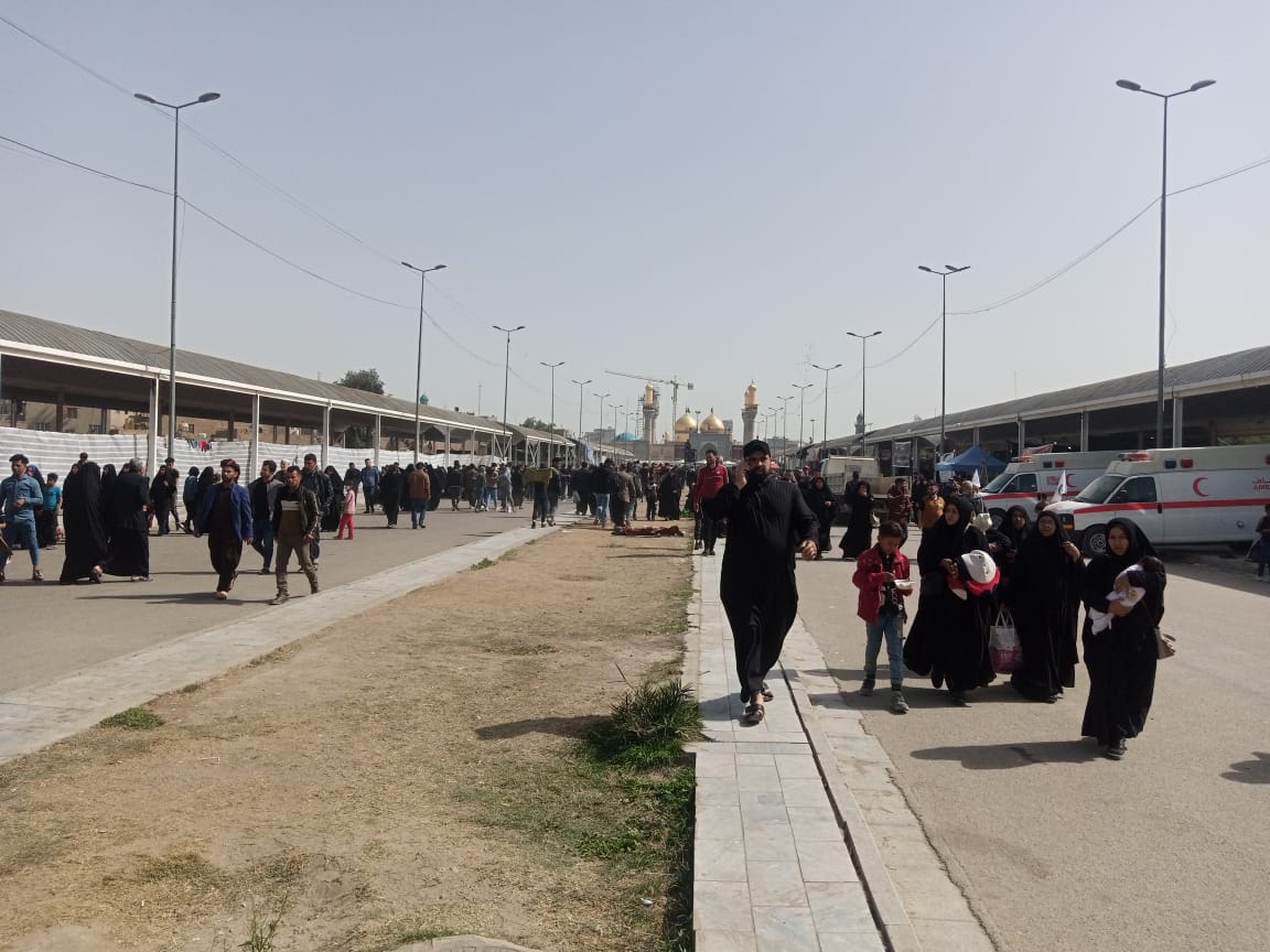 السلام عليكم تم زيارة الامامين الجوادين الكاظمين (؏ـليهم السلام) بالنيابة عن المومنين والمومنات ونيابة عن المتابعين  ونيابة عن كل من اوصاني بالدعاء وقلدني الزيارة.... 🤲
الامام الكاظم عليه السلام 
لا تعاتب والعتب جارح..😭