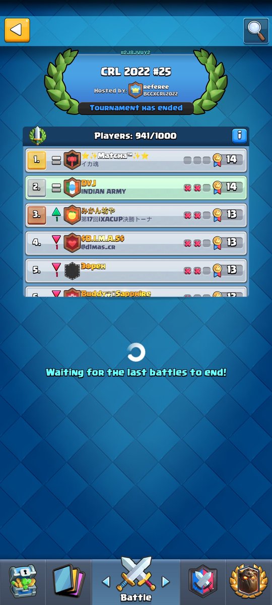 Got qualified at last thanks vc party @CaptainfrozeCR <a href="/ExcaliburCR_/">Excalibur</a> <a href="/smoke_clashryle/">SIR! SMOKE A LOT</a> <a href="/AlagMizaaz/">AlagMizaaz</a>