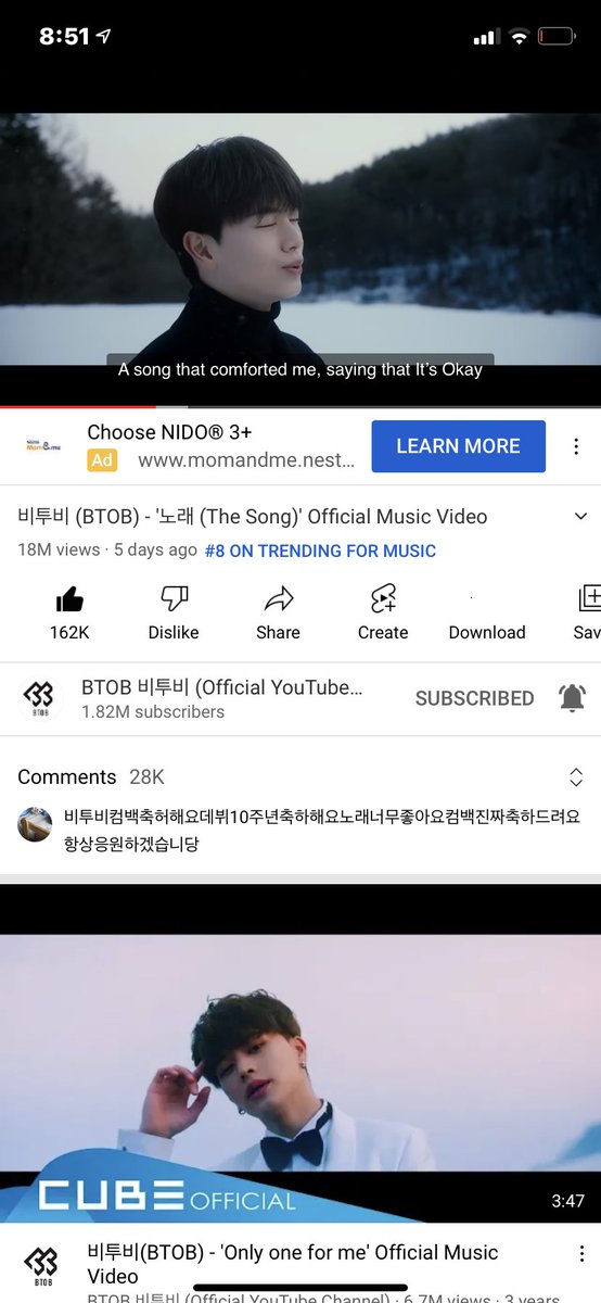 BTOBakerThea's tweet photo. 18M fighting! Goal 30M kay ba melodies!!! Kaya!!!! https://t.co/jtcpzuanyp