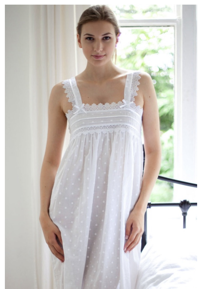 Beautiful 100% Cotton Nightwear Made in UK Now In Store