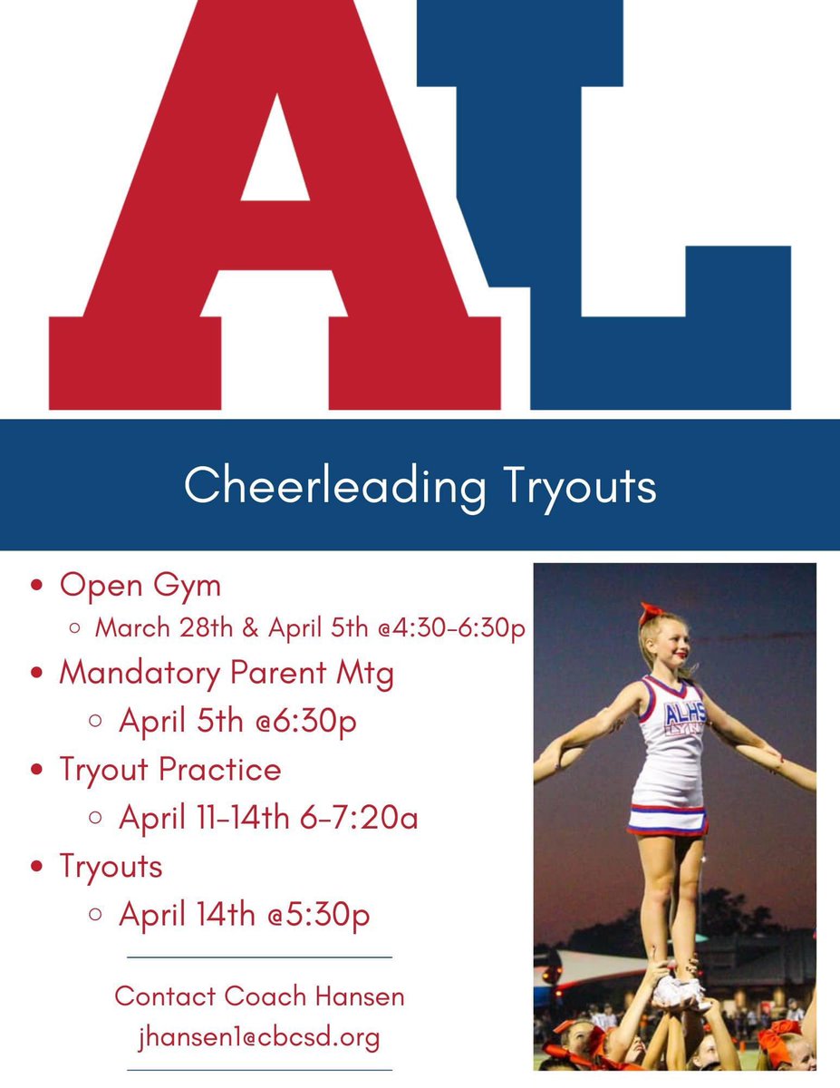 Tryouts are just around the corner!