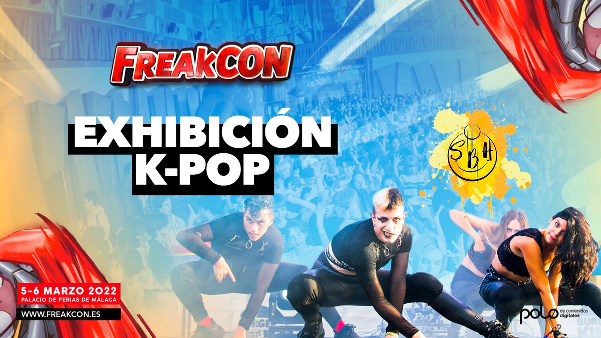 Freakcon_es's tweet photo. 🔥🔥🔥 Los profesionales de @SmileandBeHapp2 ofrecerán una exhibición de K-Pop a la altura de las estrellas coreanas. 

En el escenario principal, el sábado por la tarde, gratis con tu entrada a #FreakCon

#VuelveFreakCon
💻 https://t.co/8imybXTGo4 
📍 @Fycma https://t.co/KVfaBZoCaF