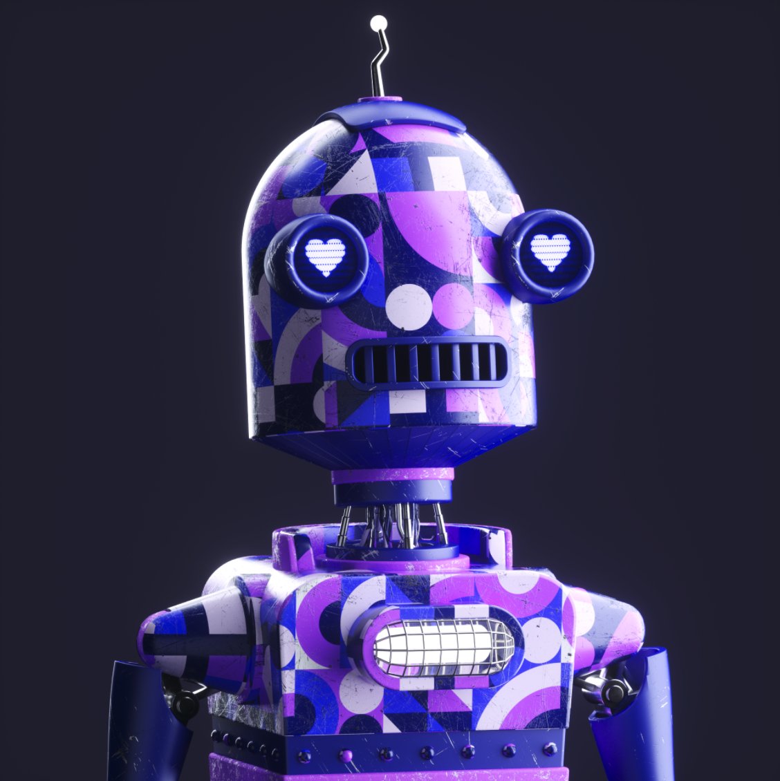 NFTANGELO2's tweet photo. @AlphabotSociety Alphabots together strong! 🤖🤖🤖 https://t.co/3vq0Tl0hAa