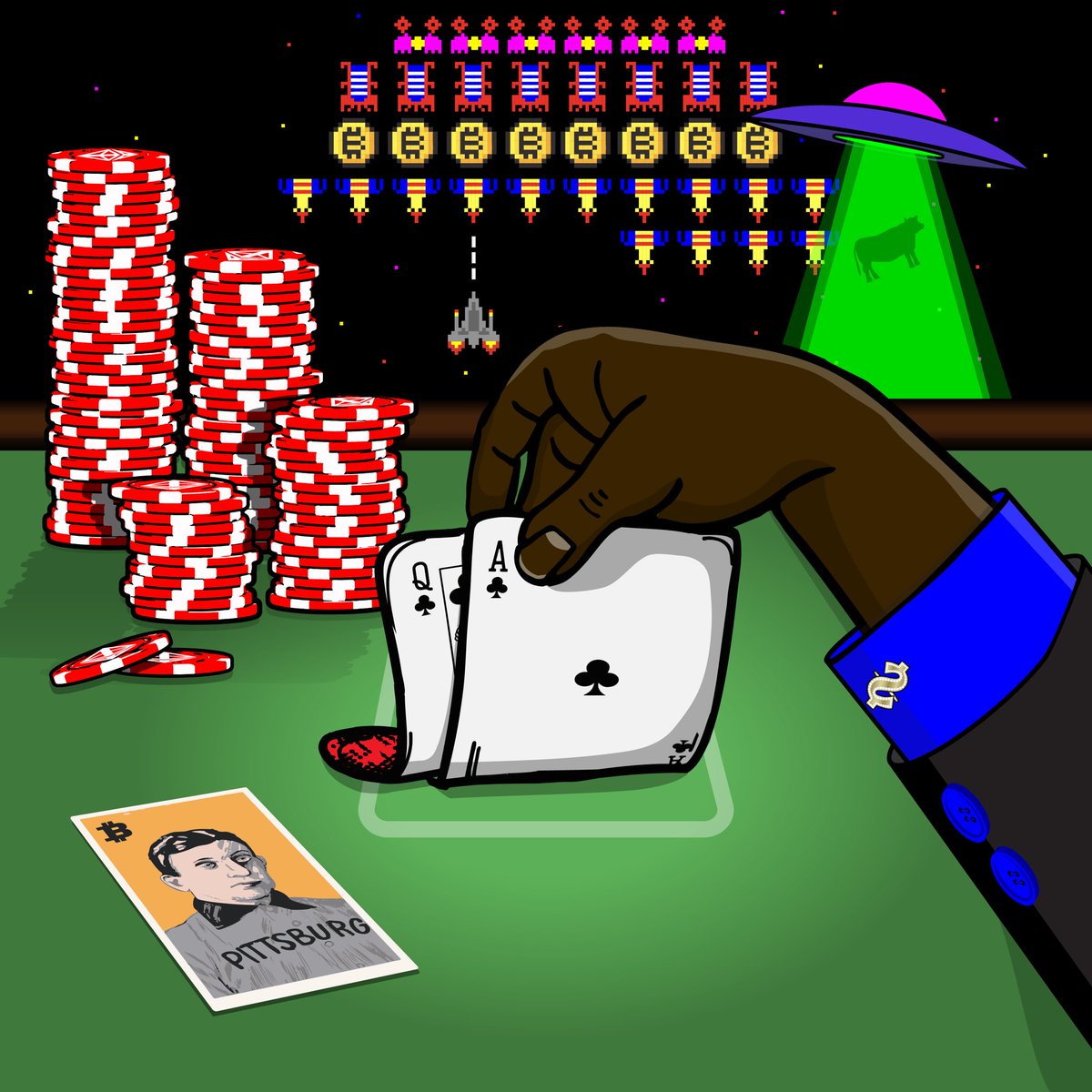 Got to have the baseball themed banner from <a href="/CryptoholdemNFT/">Crypto Holdem</a> #wagner