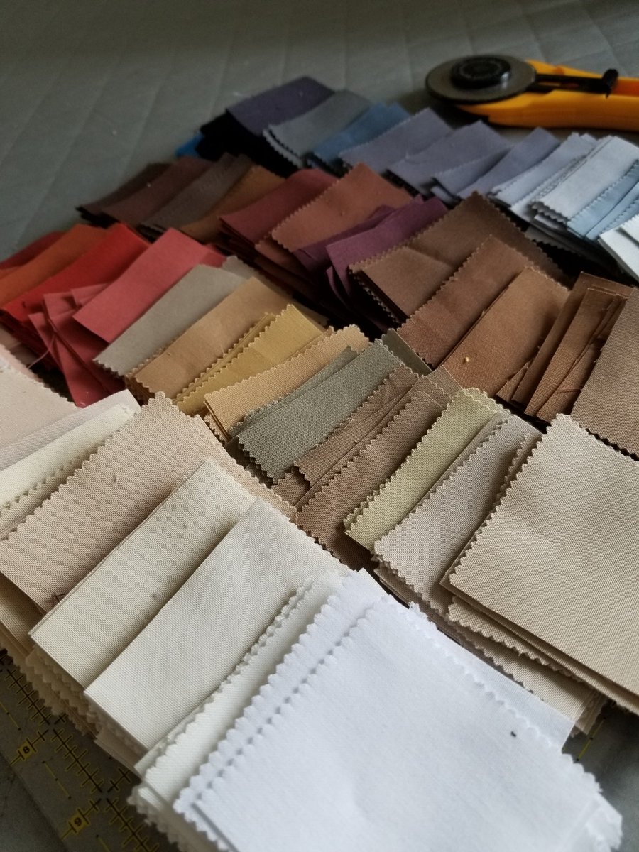 lbomouse's tweet image. Building my base block palette. #Hermitcraft