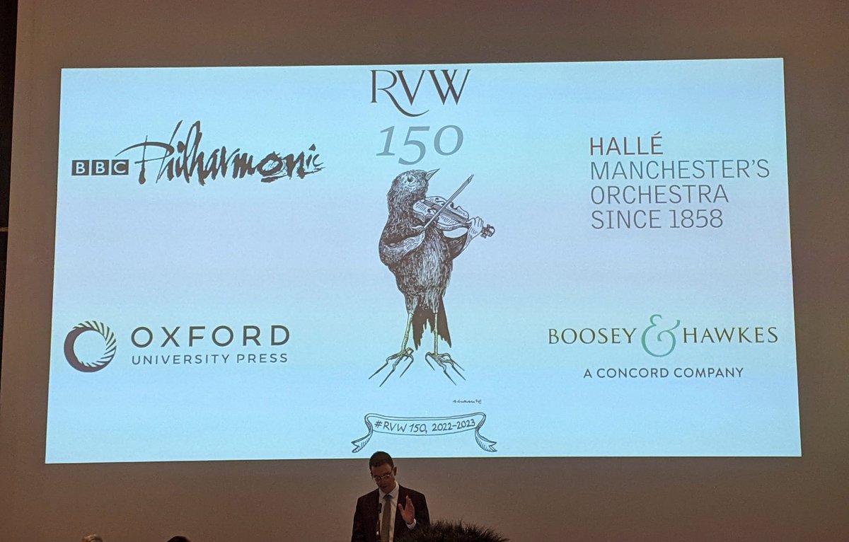 VWFndn's tweet photo. And we are off! #RVW150 @the_halle @BBCPhilharmonic @BridgewaterHall https://t.co/ryh6VhQz7f