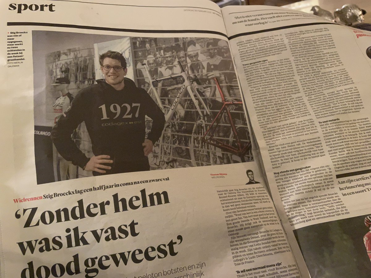 Fijn verhaal in het <a href="/parool/">Het Parool</a> over <a href="/StigBroeckx/">Stig Broeckx</a> van <a href="/ThomasSijtsma/">Thomas Sijtsma</a> wie anders.