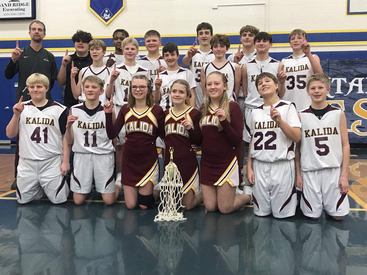 Congratulations to this great group of boys!!! Kalida 8th grade PCL Champs!! #couldntbeprouder #iknowthoseguys ⁦<a href="/kalidawildcats/">KalidaHS_Wildcats</a>⁩ ⁦<a href="/KalidaAD/">Kalida Wildcats</a>⁩ #pumpitup