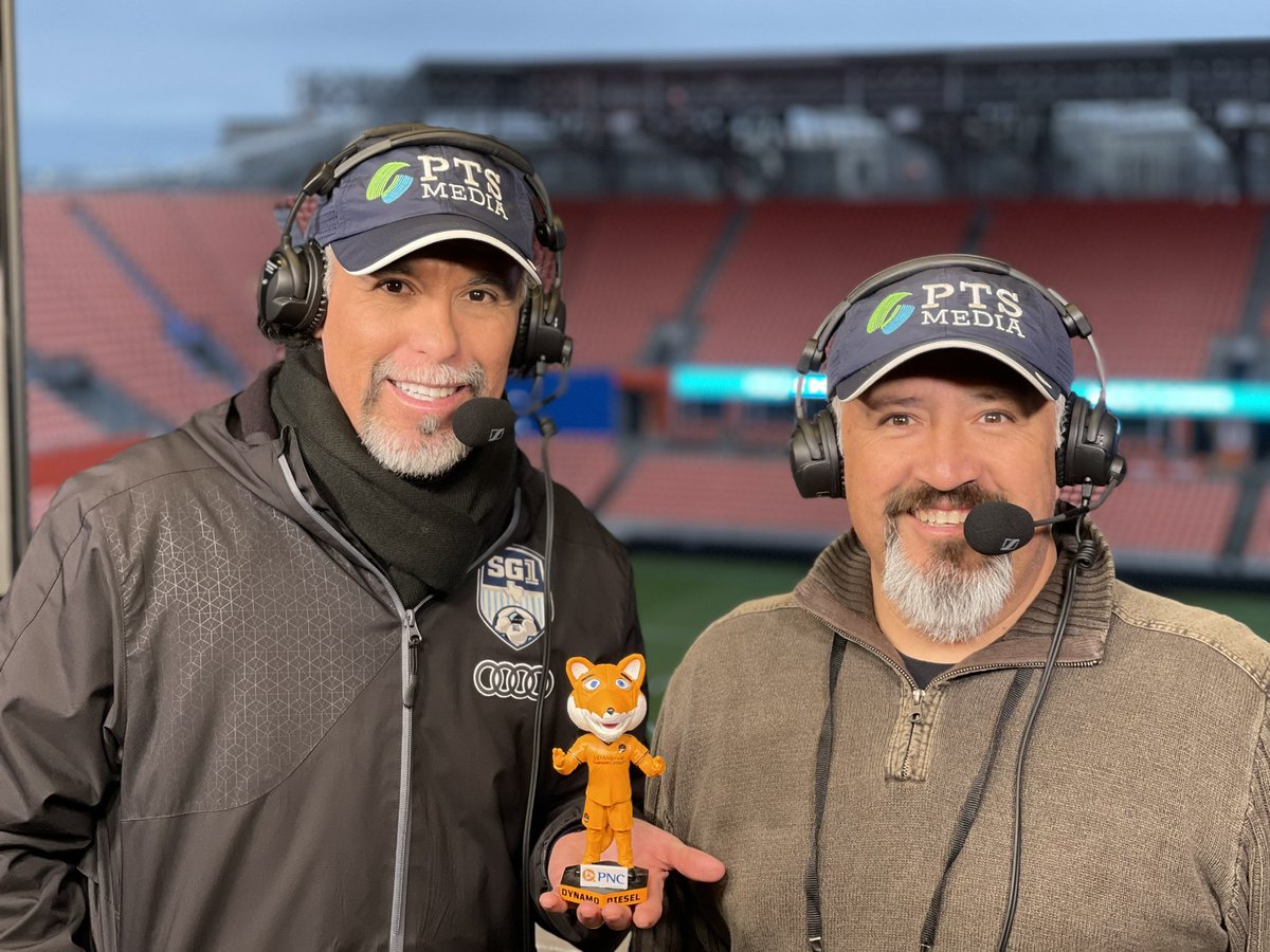 alexrparra's tweet photo. Guess who joined us today for our pre-game day? yes Dynamo Diesel. Remember, first 5000 fans at tomorrow’s match can also have a new friend. @HoustonDynamo vs @realsaltlake at @PNCStadium @MLS season begins. #DejaloTodo #HoldItDown #houston #houstondynamo #dynamodiesel https://t.co/0UBt5Zd6G2