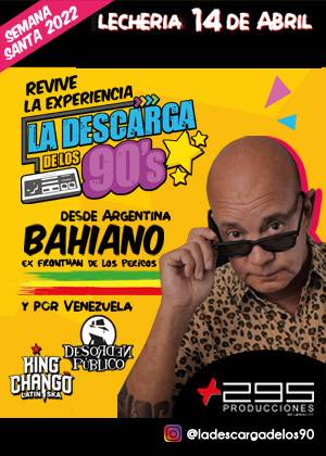 #Lecheria #Música #Show "La descarga de los 90´s" - 14Abril en <a href="/MaremaresHotel/">Hotel Maremares</a> - <a href="/desordenpublico/">Desorden Público</a> <a href="/KingChango/">king Changō</a>