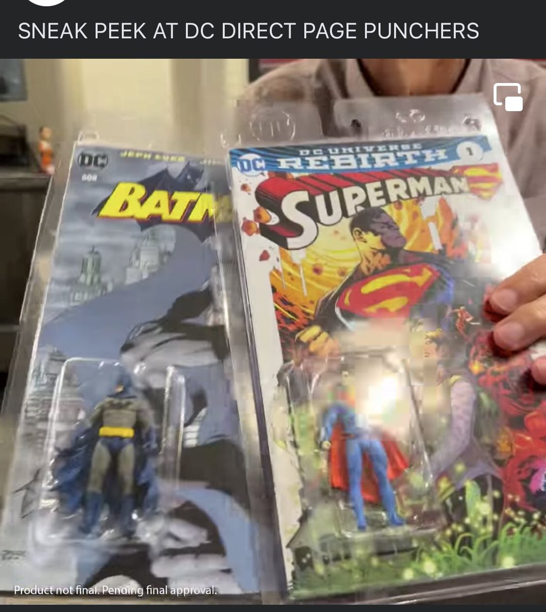 Interesting…not my scale, but great for getting kids or the uninitiated into comics and collecting! #DCComics #DCDirect