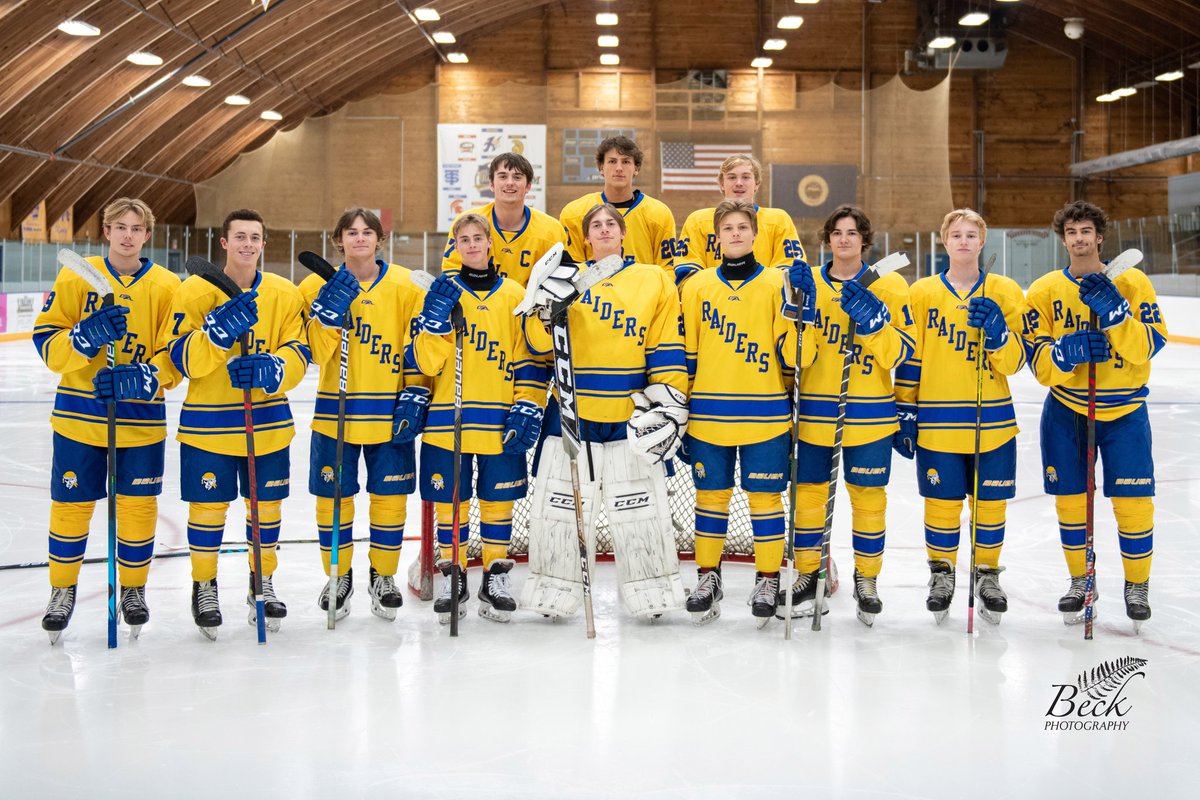 The Raiders season comes to a close.

Thank you to our hockey community for the great support throughout the year.

...And a very special Thank You to this group of Seniors who did it the right way!

Don't be sad it's over, be happy that it happened.

Go Raiders!