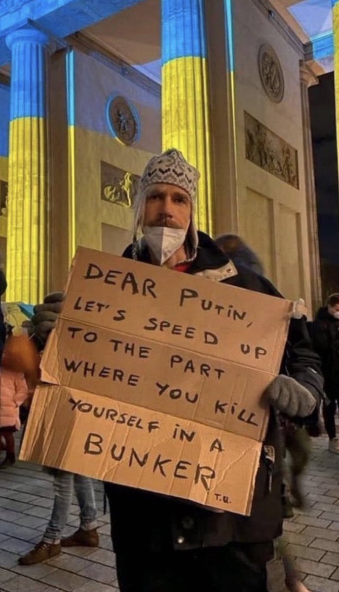 data24hs's tweet image. 🇷🇺🇺🇦 GUERRA UCRANIA-RUSIA 🇺🇦🇷🇺

"Querido Putin, aceleremos hasta la parte donde te suicidas en un búnker".