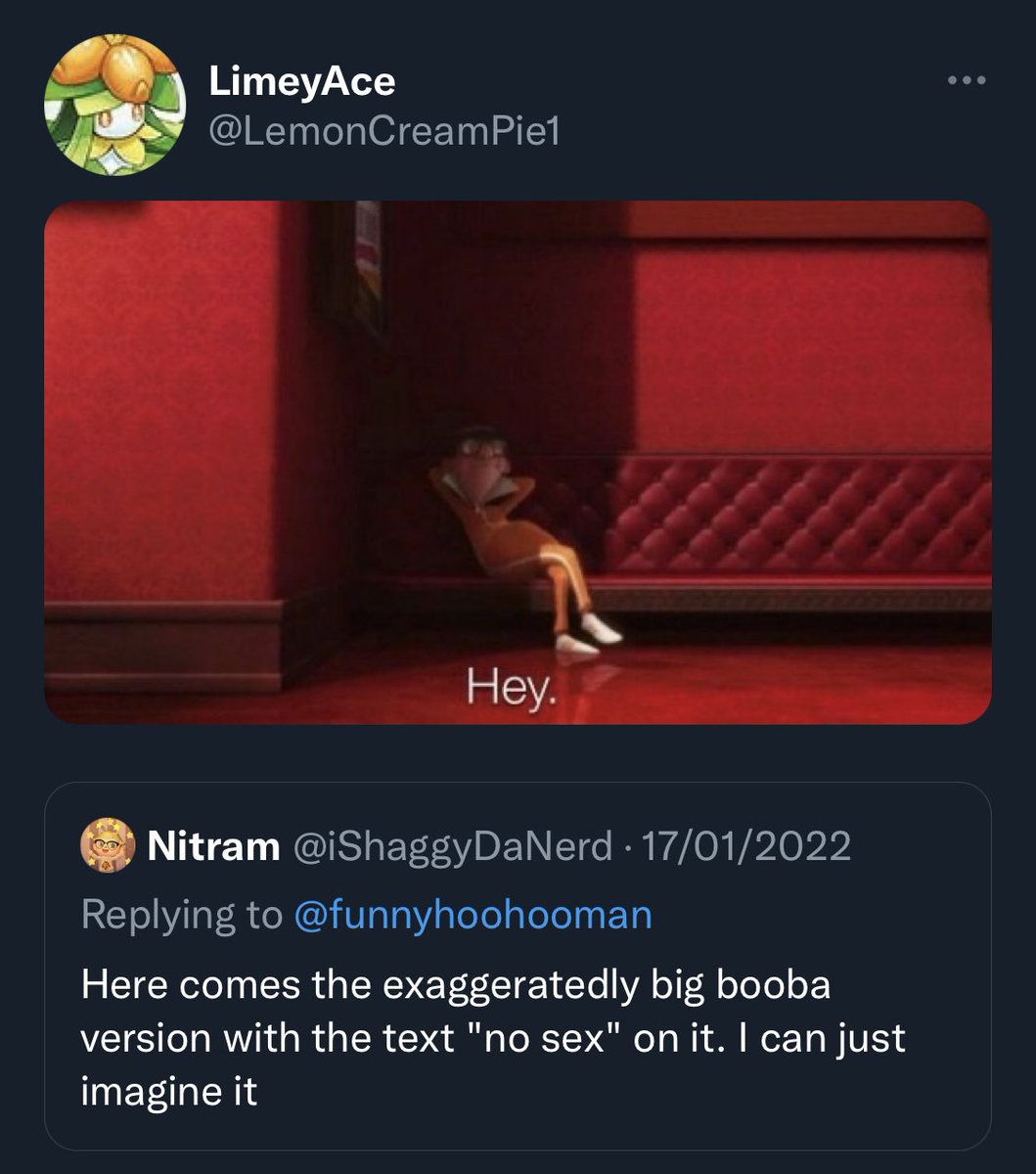 Nitram_MH's tweet photo. Idk why you clicked on my profile, but just incase, hi! I mostly reply to Tweets for the memes.

One of my greatest accomplishments? Accidentally causing a ratio https://t.co/dI1hglyjPD