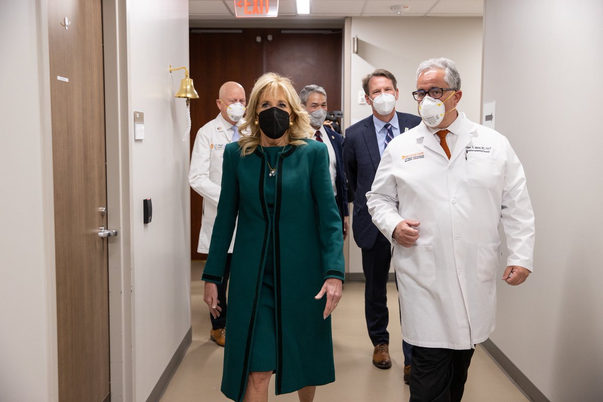 mpdrc's tweet image. Honored for Mays Cancer Center ⁦@UTHealthSAMDA⁩ to stand alongside ⁦@MoffittNews⁩ and friend ⁦@PatrickHwuMD⁩ in hosting ⁦@FLOTUS⁩ and ⁦@NCIDirector⁩ this month to advance #CancerMoonshot &amp;amp; to #EndCancerAsWeKnowIt ⁦@theNCI⁩ ⁦@AACI_Cancer⁩