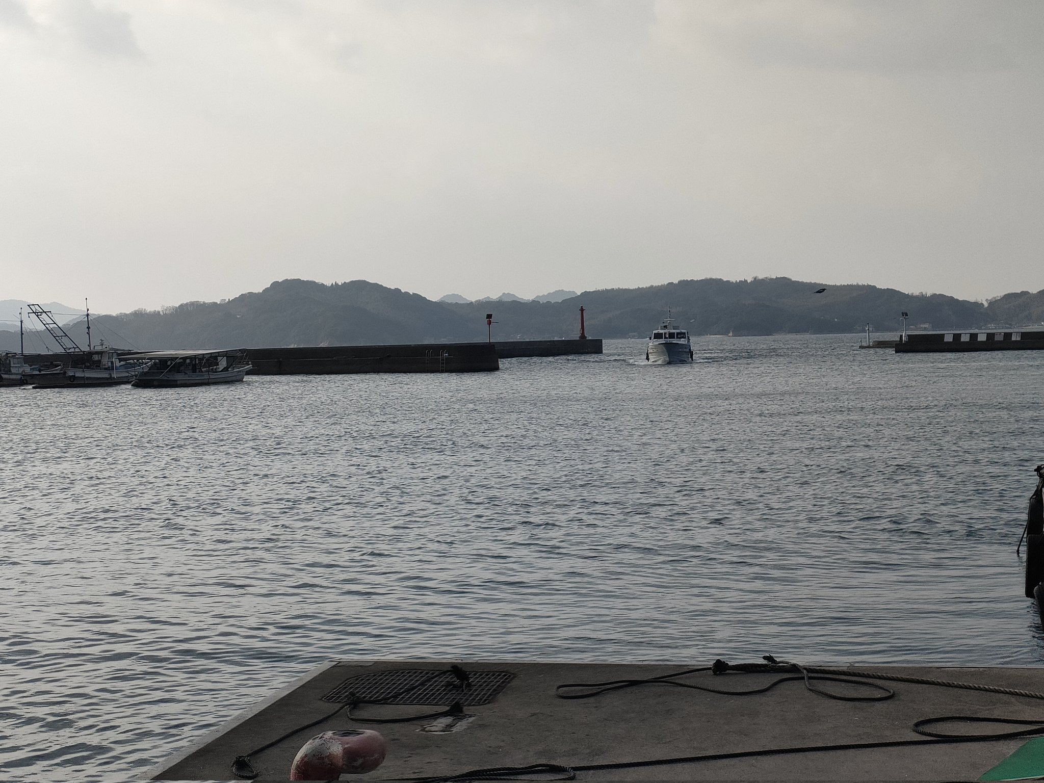 くろうさぎ 乗船しました 白石島へ向っています 三洋汽船 渡船 白石島 T Co Gnmgjrbc4a Twitter
