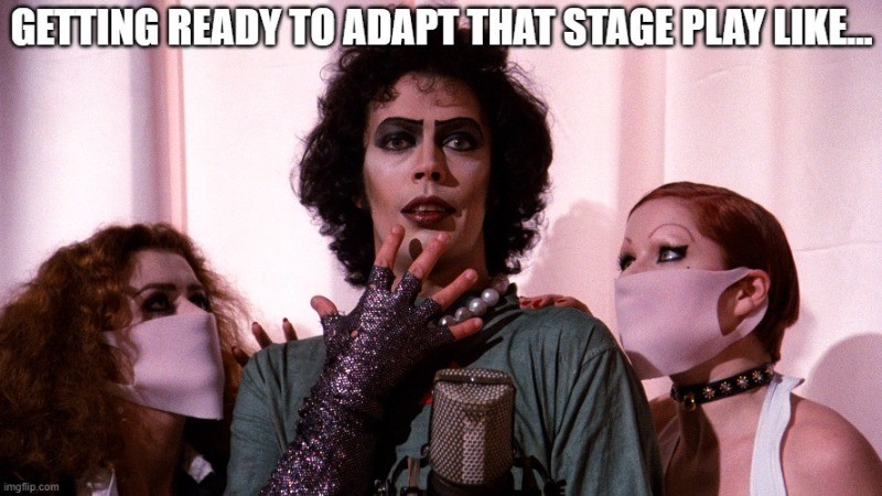 screenwriterpod's tweet photo. Top 5 Best Stage to Screen Adaptations!
Cinematography, editing, and scoring can achieve so much, but not losing the immediacy of a story going down in the room youβre sitting in is what makes it work.
https://t.co/NVipw0illo
#ScreenAdaptations #screenwriting #writing https://t.co/d9fwy3bhIw