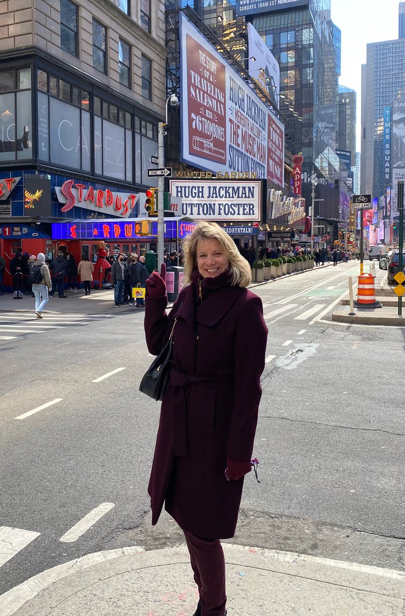 Three years and worth the wait to see <a href="/RealHughJackman/">Hugh Jackman</a> in #themusicman on Broadway! #broadwayisback