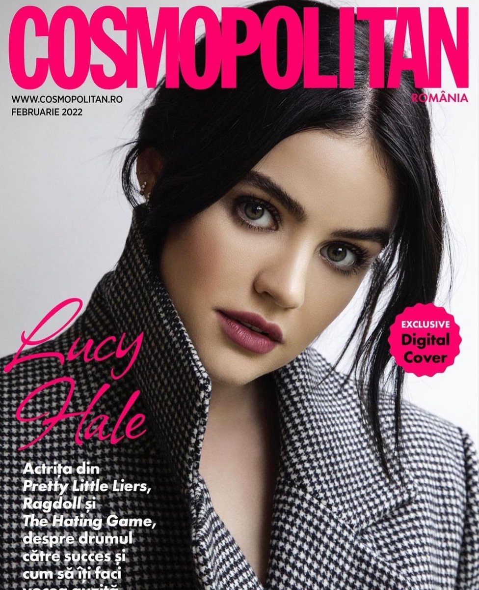 Lucy Hale is on the cover of Cosmopolitan Romania (February 2022) lucy-hale.net/gallery/thumbn… #LucyHale
