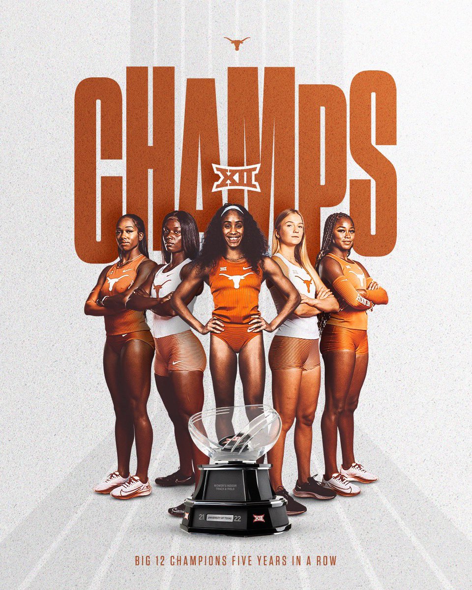 TexasLonghorns's tweet photo. LIGHT. THE. TOWER. 🏆

@TexasTFXC defends the titles with a sweep in an absolute dominating fashion!

#HookEm https://t.co/naHuy23UHI