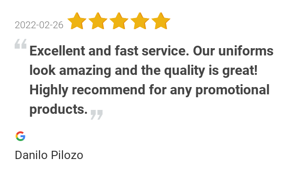 NeedhamPromo's tweet image. New 5.0-star Review: "Excellent and fast service. I inquired to a few places about company uniforms, Ashleigh...