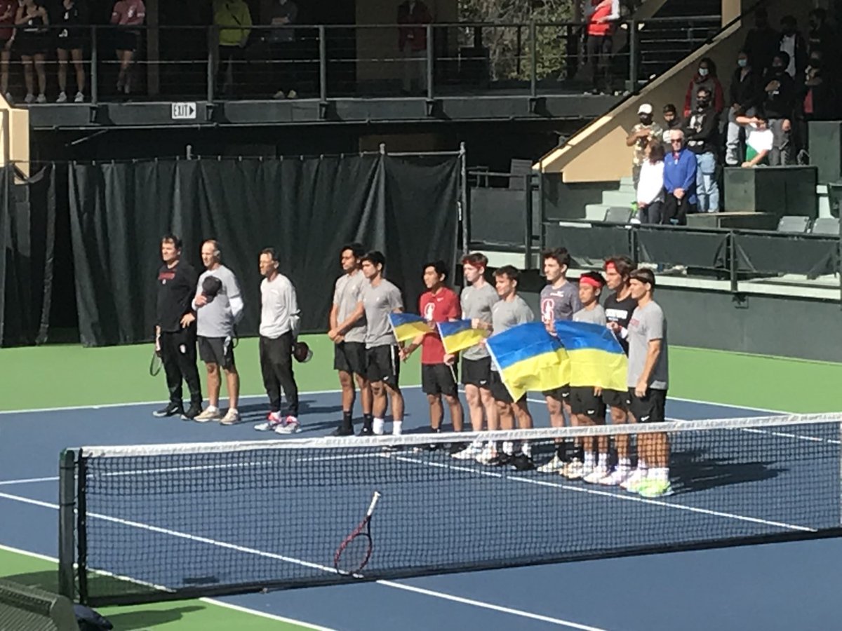 Hey <a href="/StanfordTennis/">Stanford Men's Tennis</a> , thank you!  Respect.