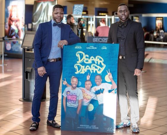 ariecanproduct1's tweet photo. Last Saturday 2/19/22 was one of the best days of my life. The sold out premiere of #secrets and #deardiary was phenomenal. The energy, support and love was overwhelming ❤️🌟👏🏾🙌🏾. It’s only UP FROM HERE! @leonardmartin01 @ariecanproduct2 https://t.co/1ffjfimG1i