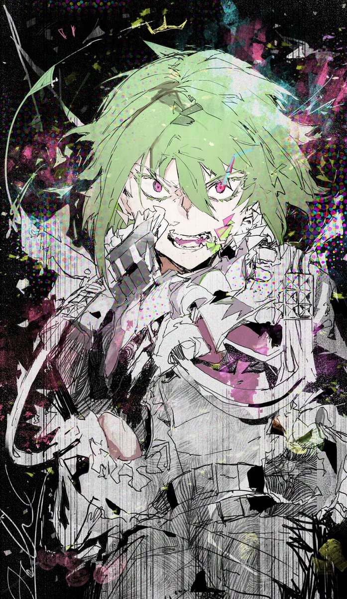 リオ・フォーティア 「久しぶりにプロメア見返したのでまたファンアートかきたいわね 」|木野花ヒランコ(株式会社レッドハウス)のイラスト