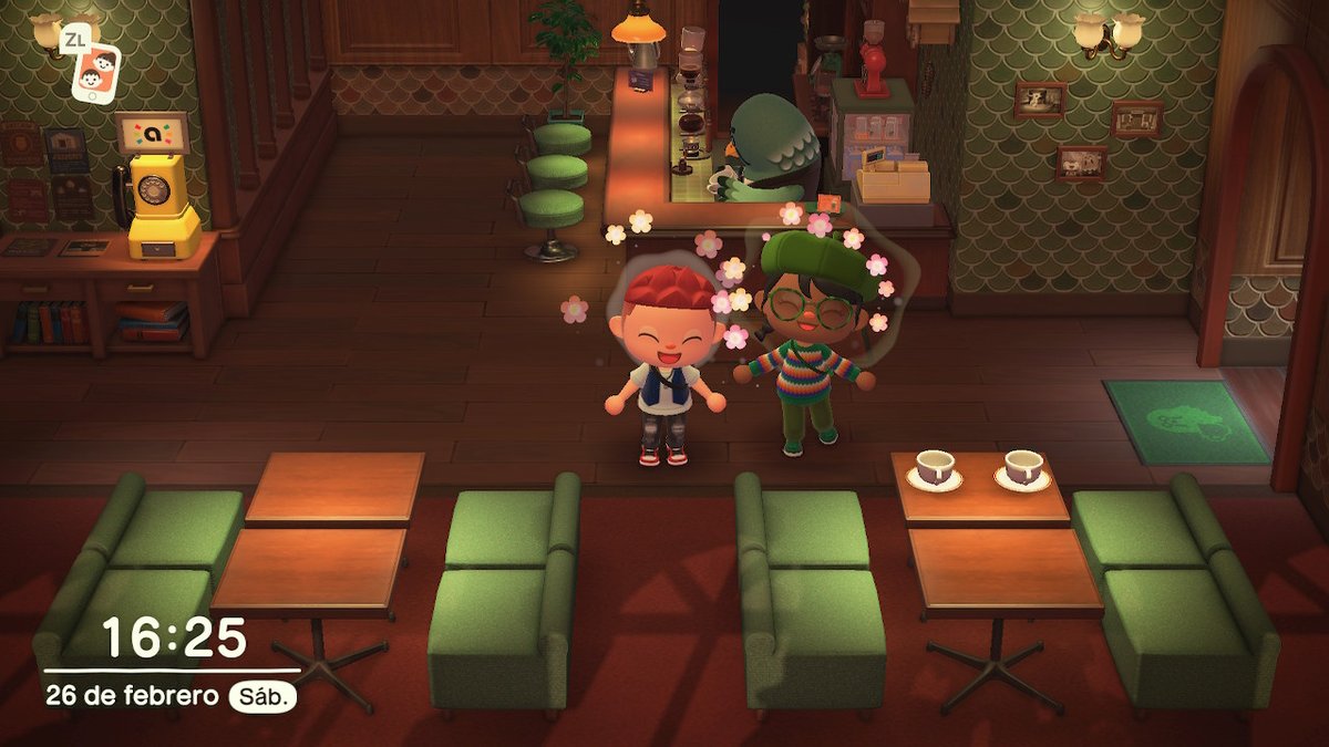 Dierods_Agent's tweet photo. Un café con mi amiga @txaguaFern estuvo delicioso el café en compañia ;) #AnimalCrossing #ACNH #NintendoSwitch https://t.co/36vtu0zQ7f