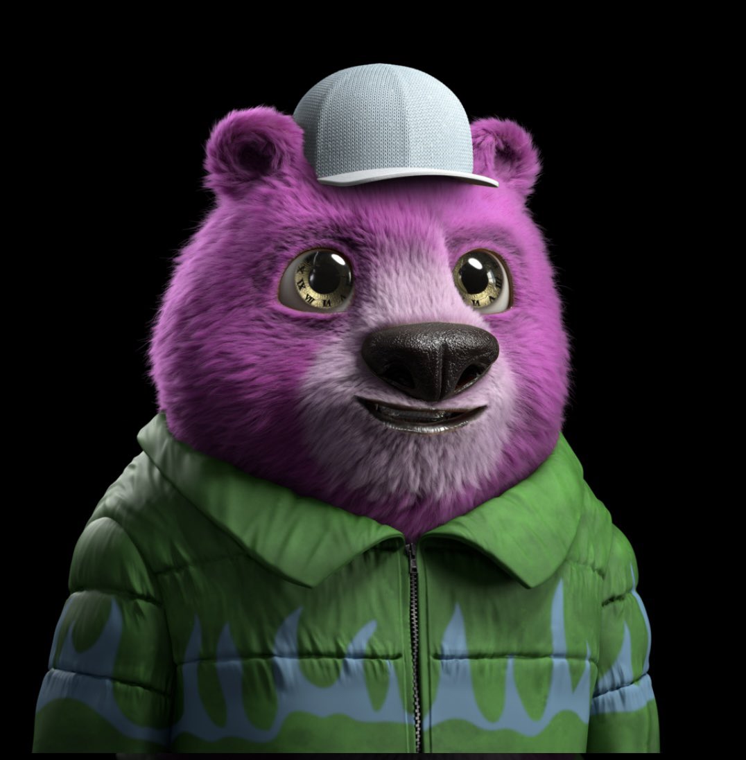 RVZZ_23's tweet photo. @CryptoPrincessT @GalyArtist The fam! Still got an unclaimed bear as well. https://t.co/Pore96zfYY