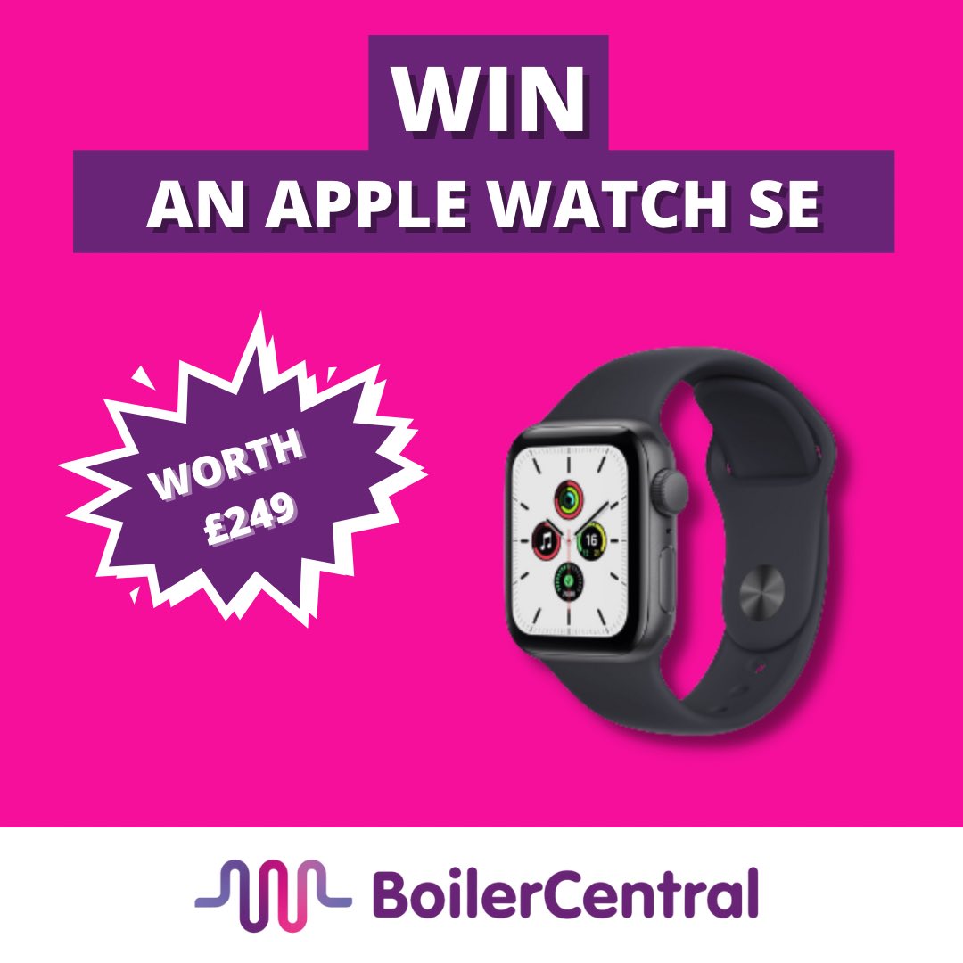 We’ve listened to our lovely customers and know you LOVE our Apple giveaways 🤩 

To be in with a chance of WINNING an Apple Watch SE, simply: 

❤️ Love this post
😎 Follow <a href="/BoilerCentral/">Boiler Central</a> 
👫 Tag a friend
📢 For an EXTRA entry, RT and tag us  

GOOD LUCK! 🍀