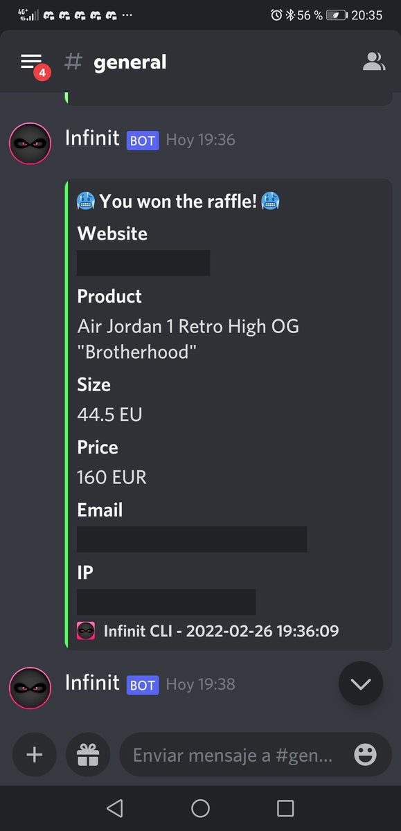 papinipantani's tweet photo. First W's!! The first of many!! Ty!! 🙏🏻
🤖 @InfinitBot
📍@ignifyproxies
📨@Buenos_mails
👨‍🍳@copganges https://t.co/Zh8QJurvQ7