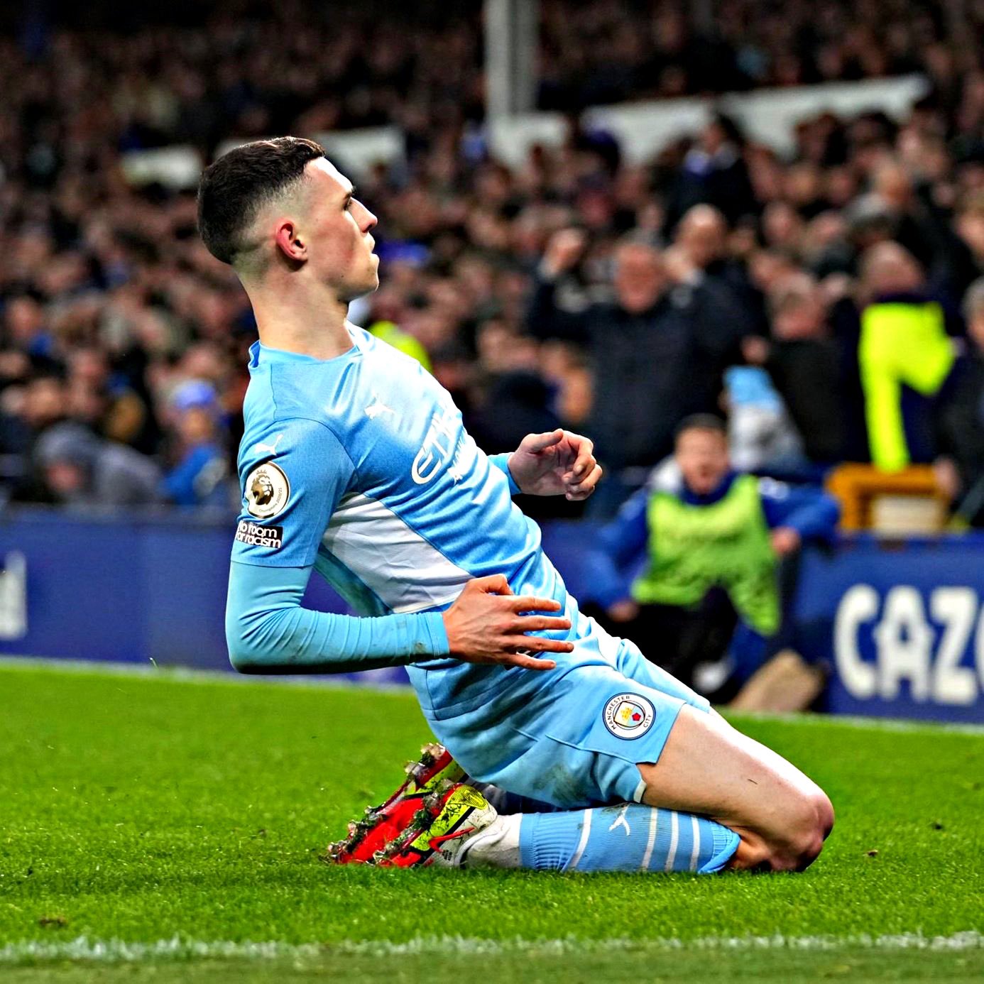 City Hq On Twitter Phil Foden S Game By Numbers Vs Everton Goal Shots Pass