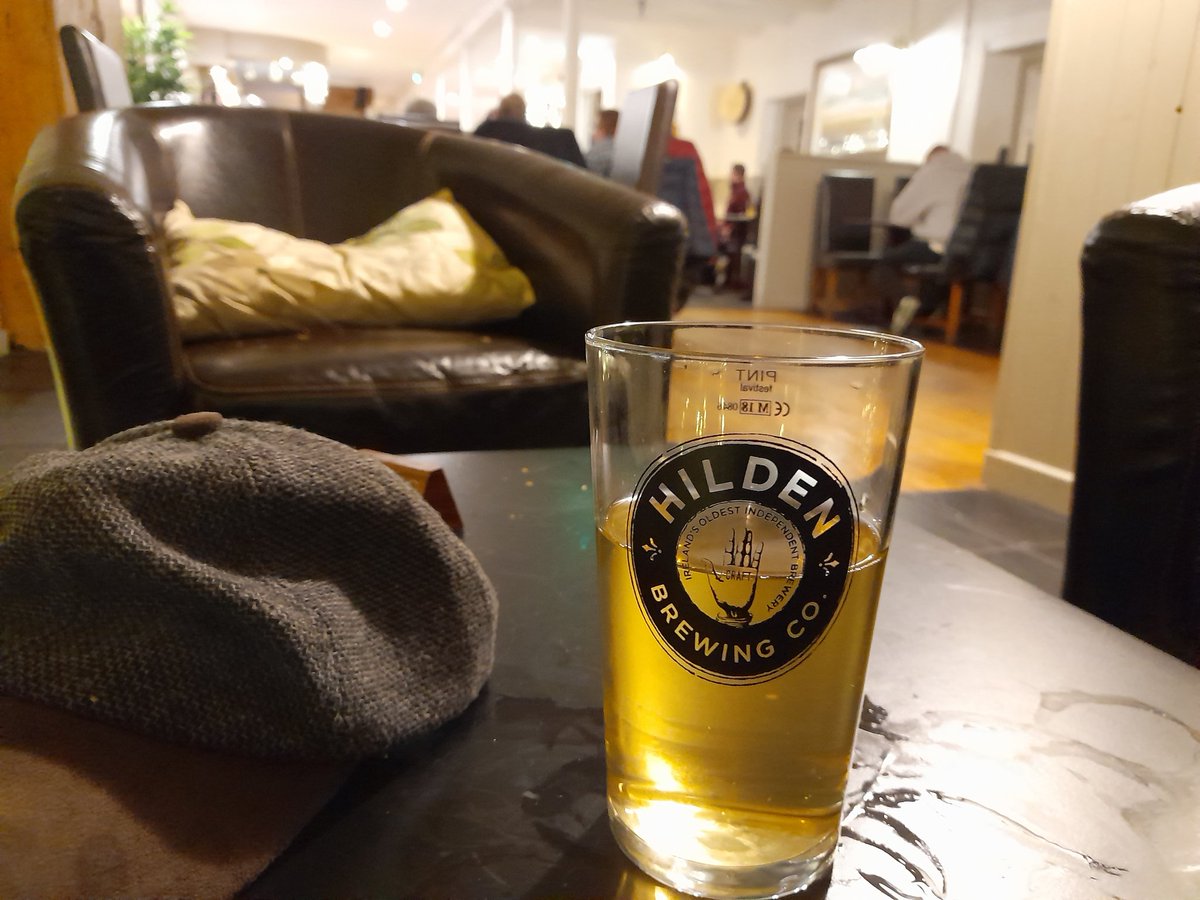 On <a href="/TemptedCider/">Tempted Cider</a> Whiskey Cask cider <a href="/hildenbrewery/">Hilden Brewery</a> Great stuff.