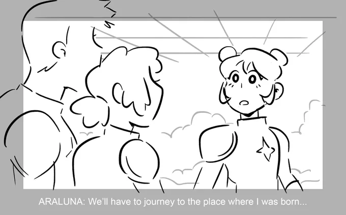26 - Big Reveal (1/2)

Sado and Finn find out that their fearless leader is a former princess! This is a silly scene I had planned a long time ago but I scrapped because it doesn't fit in the story canon anymore.

#Feboardary #Storyboard #OC 
