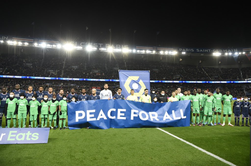 PSG_English's tweet photo. Peace for all 🕊️ https://t.co/83fPXch5aa
