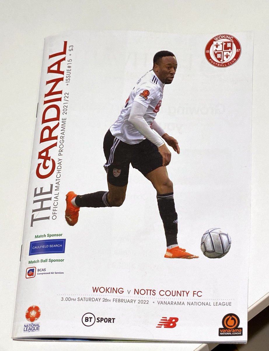 Grand day out thanks to #caulfieldsearch and hats off to #wokingfc for the great courtesy. Looking forward to the next visit. Ps Shame about the result!