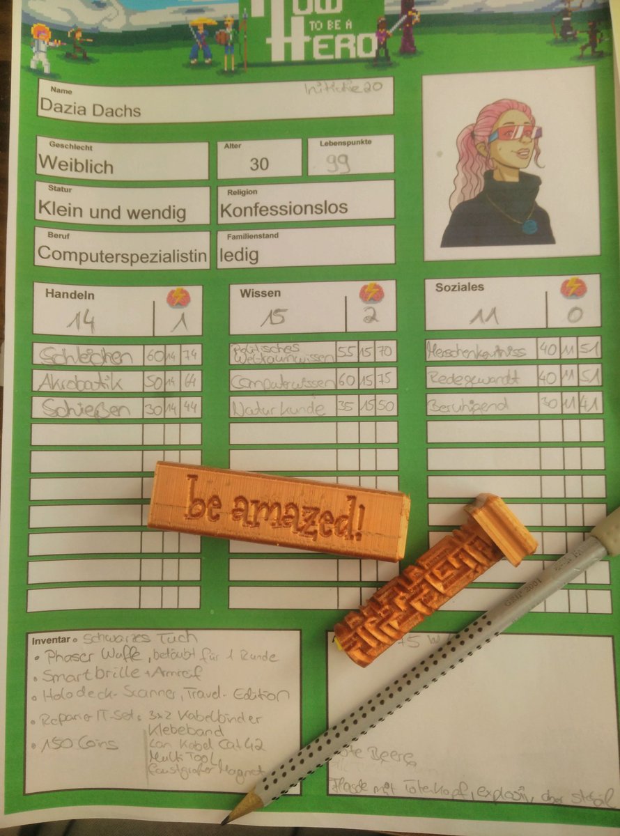 Danke für das fantastische Rätsel es sieht einfach umwerfend gut aus. 
3D Drucker Skill auf 100!  <a href="/blackcat2447/">blackcat2447🏳️‍🌈</a> <a href="/HtbaH_Official/">How to be a Hero</a> <a href="/helpdotexe/">helpdotexe</a>