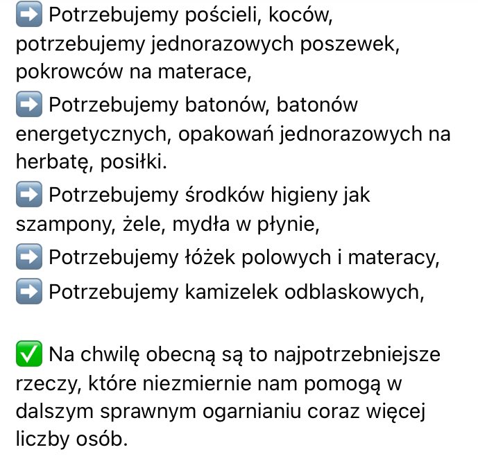 #Ważna Informacja od prezydenta Przemyśla. Udostępnijcie dalej! 

#Przemyśl #granica #Ukraina #Pomoc #RT