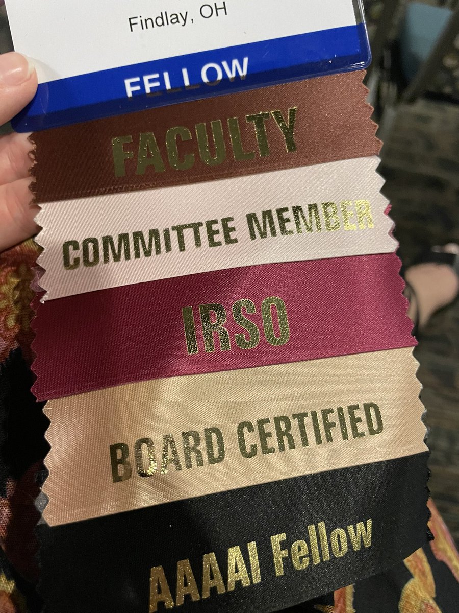 Tag #swagger = conference attendee street cred 😂 #AAAAI22 Let’s see your tags…