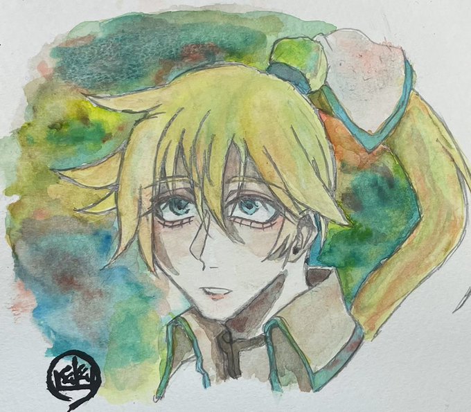 不透明水彩のtwitterイラスト検索結果