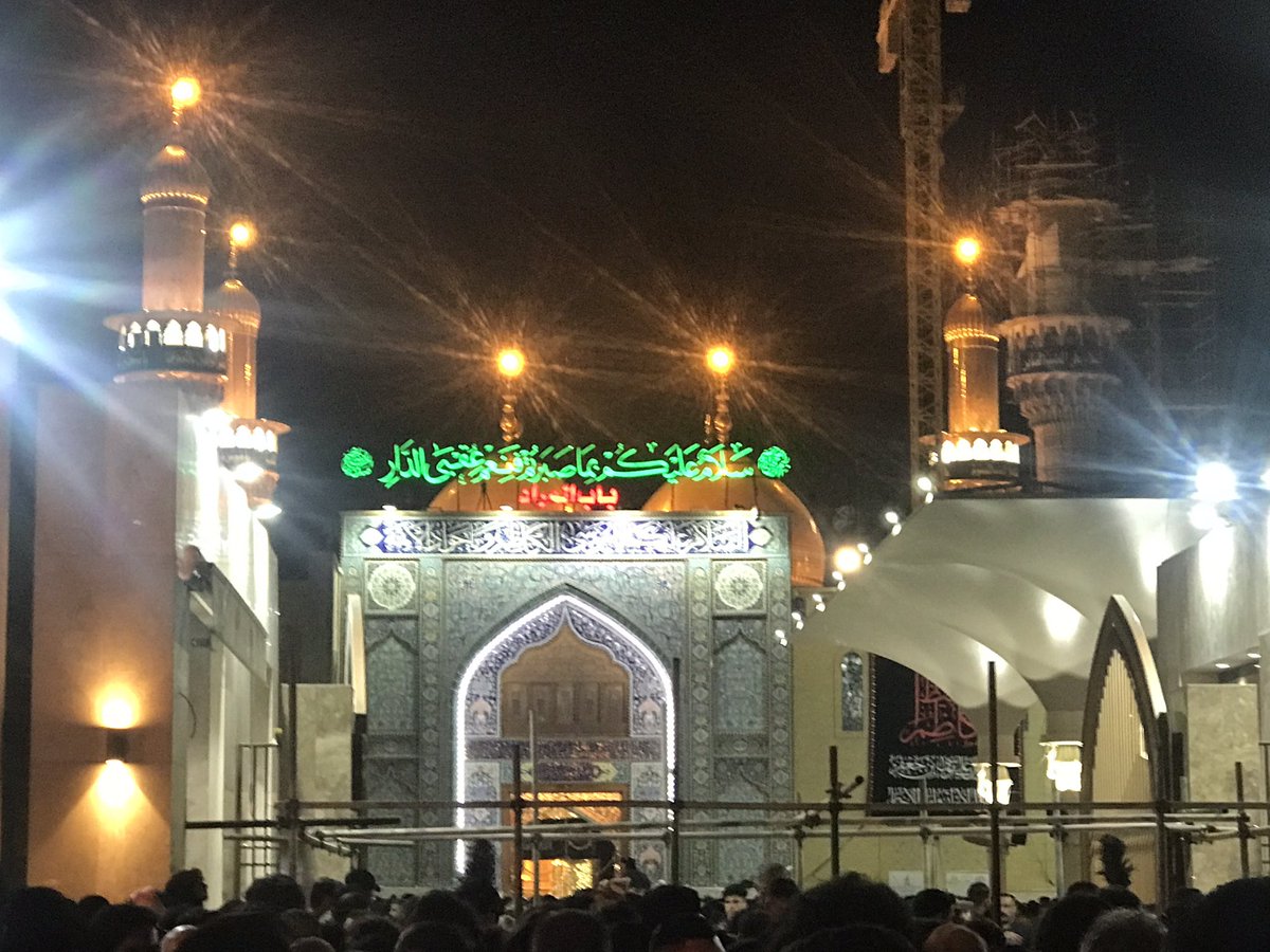 قم وأنعئ من هو بالسجون قتيل
وانثر دموعك فالمصاب جليل 
 #بغداد_شيعيه