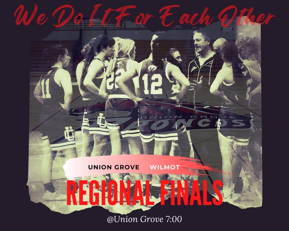 #GAMEDAY 

🆚 Wilmot
📍 Union Grove High School
⏰ 7 p.m.

We need <a href="/UGHS_students/">UGHS Student Section</a> to bring even more energy than our gym can handle! Let's go 1-0! Go Broncos!
#hardworkpaysoff