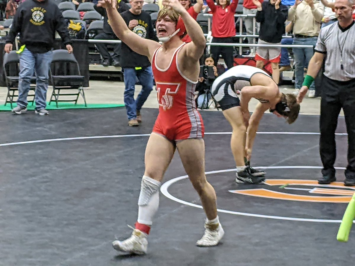 Colton Brusven takes 3rd at State!