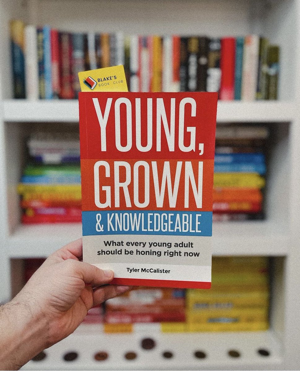TylerMccalister's tweet photo. @IAmCoachClint Great books. I recently published a book called “Young, Grown &amp; Knowledgeable” From my personal experiences this book teaches young adults lessons like “Getting out of your comfort zone” “The importance of having a mentor”and much more! Book link is in my bio https://t.co/BS4jofw540