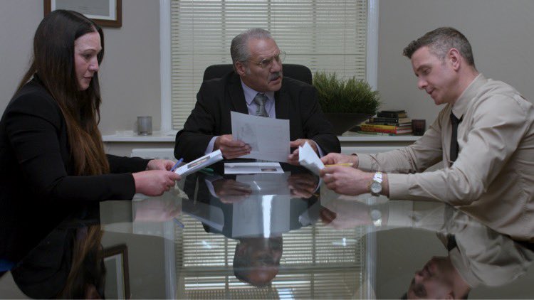 Fab screen grab just back from DOP on a wee Sitcom I wrote &amp; directed <a href="/BriefsSitcom/">BriefsSitcom</a> with me, <a href="/RobKirtleyActor/">𝚁𝚘𝚋 𝙺𝚒𝚛𝚝𝚕𝚎𝚢</a> &amp; <a href="/billydoherty_/">BILLY DOHERTY</a> being very very serious 🤭 We all had a blast on this! Currently in post. Looking forward to sharing with everyone soon #creatives #actorslife #sitcom