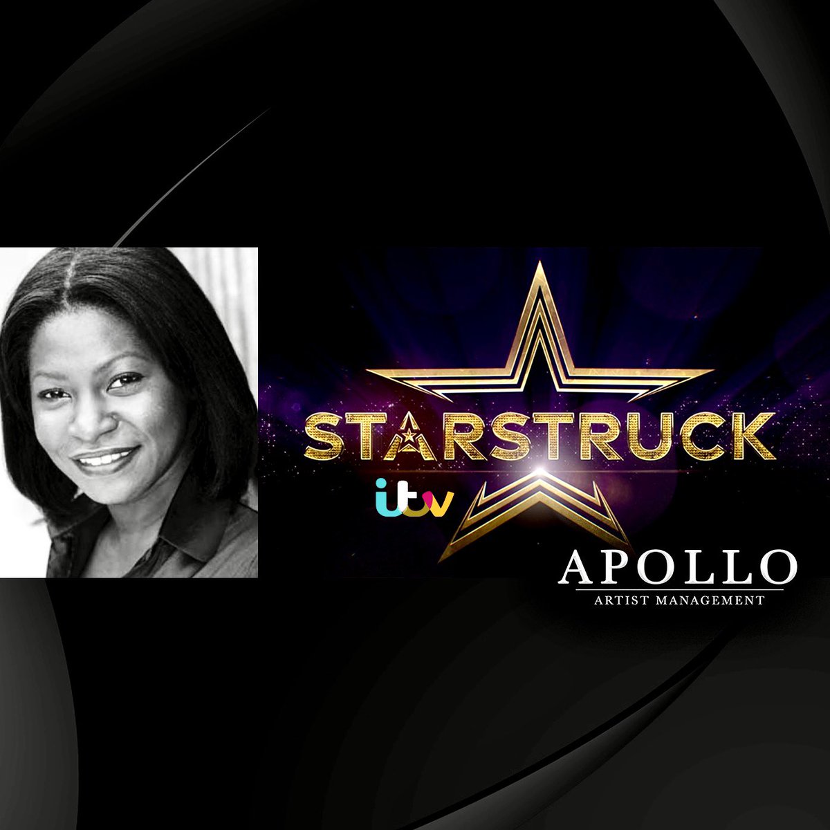 Catch our incredible Landi Oshinowo (@fabulands) on ‘Starstruck’ on ITV1 right now!!! Can’t wait to watch her be bloody sensational!! #Starstruck #Itv #ProudAgents