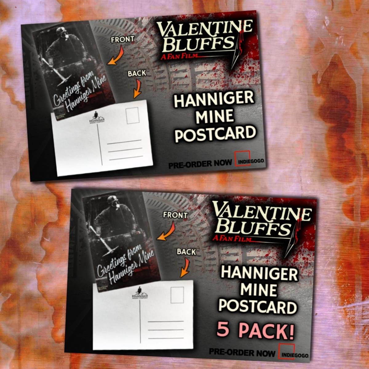 mbvfanfilm's tweet photo. It's #Splatterday so I say it's time for another new perk! Check out these Hanniger Mine postcards. Get a single one or a 5 pack! Sincerely, from Harry with Love❤️
https://t.co/aiYg6fncK9 — #FilmTwitter #postcard #horror #horrortwt @JoeGacy @ICENINEKILLS https://t.co/SWXtJhgzDJ